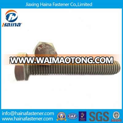 China Supplier All Types DIN931 DIN933 Hex Bolt and Nut