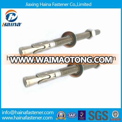 Best Quality Stainless Steel Ss 304/Ss316 /Carton Steel Wedge Anchor